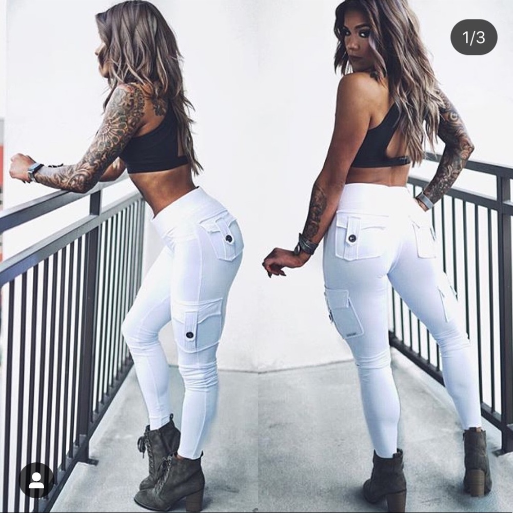 Cargo style leggings by public myth